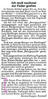 Miniatur Leserbrief 2.10.1982