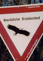 Miniatur Geschützter Grünbestand